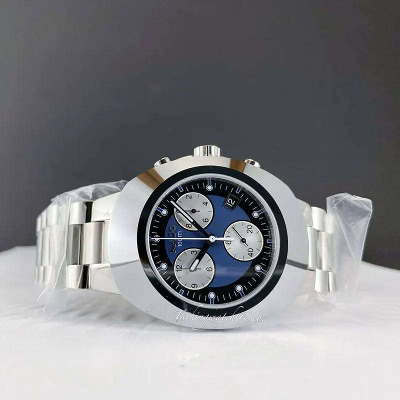 Rado DiaStar Blue Dial Original Chronograph Men's Watch  R12638173